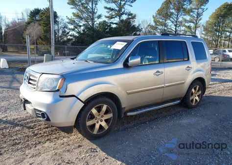 2012 Honda Pilot Touring z USA, uszkodzony, nr VIN 5FNYF3H93CB042108